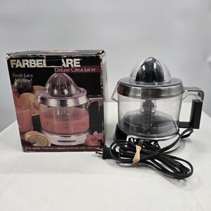 Farberware Deluxe Citrus Juicer - Black and Clear